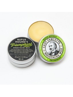 Cera de bigote "Rufus Hound's" Triumphant Captain Fawcett Sándalo 15ml