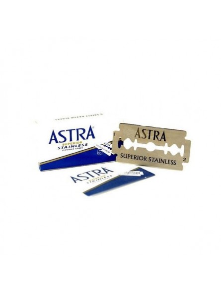 5 Astra Super Inox Double Edge Blades