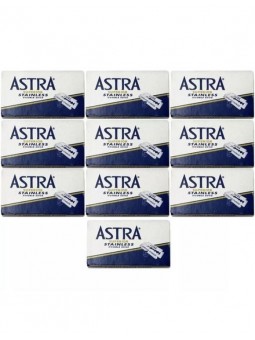 50 Astra Super Inox Double Edge Blades