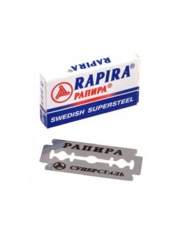 5 Rapira Sweedish Supersteel Double Edge Razor Blades