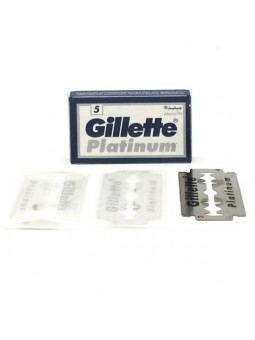5 Gillette Platinum Double Edge Blades