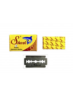 5 Cuchillas Doble hoja Shark Súper Inox