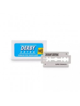 10 Double Edge Blue Derby Blades