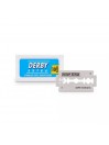 10 Cuchillas de Afeitar Doble Hoja Derby Blue