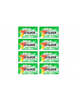 40 DE Blades Gillette 7 o'clock "Super Stainless"