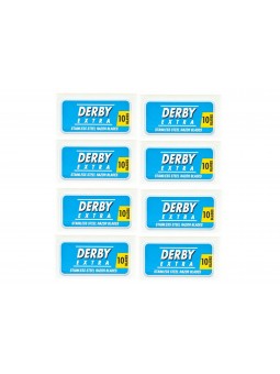 80 Double Edge Blue Derby Blades