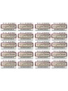 100 Bolzano Double Edge Blades