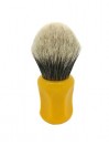 Brocha de Afeitar Shavemac Punta Plata D01 Dos Bandas 52mm Butterscotch