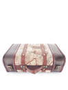 Dear Barber Empty Big Vintage Wooden Box