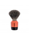 Brocha De Afeitar Nom Tejón Gris Serie Marten Negro/Coral