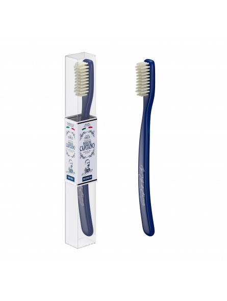 Pasta del Capitano Medium Nylon Toohbrush Blue