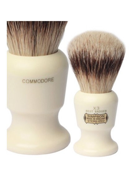 Brocha Afeitar Tejón - Simpsons "Commodore X3" Best Badger