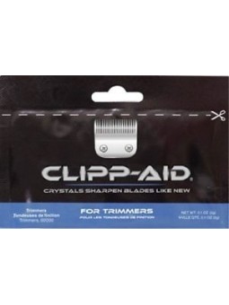 Clipp-Aid Crystals Sharpen Blades Like New