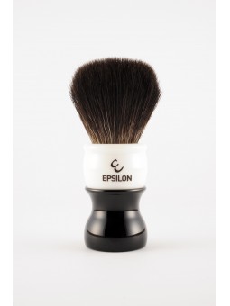 Epsilon Black Fibre Black & White Shaving Brush 52/26mm