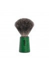 Brocha De Afeitar Nom Tejón Gris Serie Theo Madera Verde