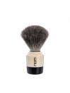 Brocha De Afeitar Nom Tejón Gris Serie Marten Crema/Negro