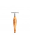 Maquinilla Clásica Afeitar Mühle Kosmo Gillette Madera Olivo