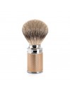 Mühle Shaving Brush Silvertip Badger Rosegold Metal