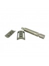 Razorock Baby Smoth Satin Silver Anodized Safety Razor