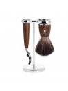 Set Afeitado Mühle Brocha de Afeitar, Soporte & Maquinilla Mach3 Serie Rytmo