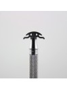 Maquinilla Clásica de Afeitar Acero Inoxidable Knurled Edwin Jagger