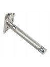 Edwin Jagger Double Edge Stainless Steel Safety Razor Knurled