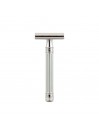 Maquinilla Clásica de Afeitar Acero Inoxidable Grooved Plata Edwin Jagger