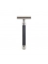 Maquinilla Clásica de Afeitar Acero Inoxidable Grooved Gun Metal Edwin Jagger