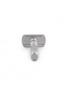 Razorock Lupo Silver Anodized Safety Razor