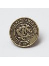 Insignia de Moneda Antigua de Latón Captain Fawcett