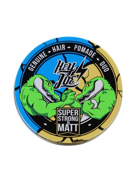 Hey Joe Super Strong & Matt Hair Pomade Duo 100ml