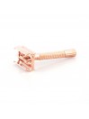 Epsilon Double Edge Butterfly Safety Razor Rose Gold