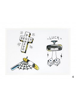 Brosh Nº4 Sticker Sheet