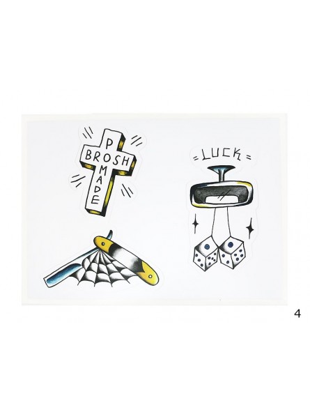 Brosh Nº4 Sticker Sheet