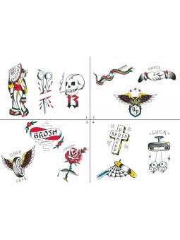 Brosh 4 Sticker Sheet