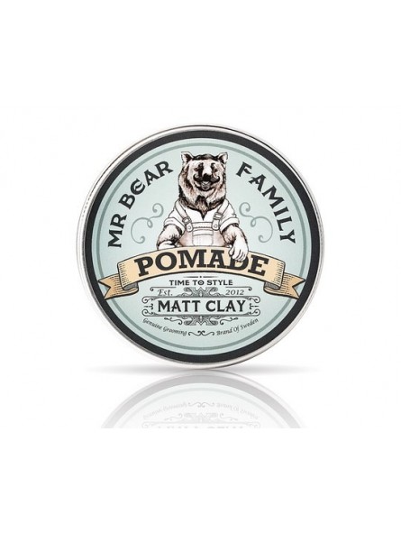 Mr Bear Matt Clay Pomade 100ml