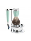 Mühle Traditional Shaving Set Pure Badger Shaving Brush, Razor Fusion & Bowl Rytmo