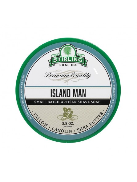 Jabón de Afeitar Island Man Stirling Soap Co 170ml