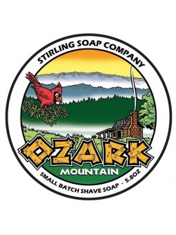 Stirling Soap Co Shaving Soap Ozark Mountain 170ml