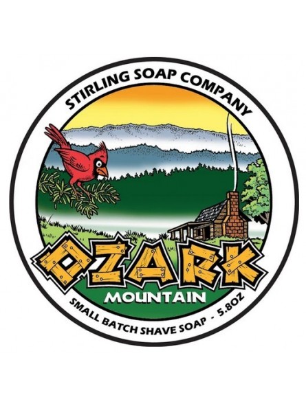 Stirling Soap Co Shaving Soap Ozark Mountain 170ml