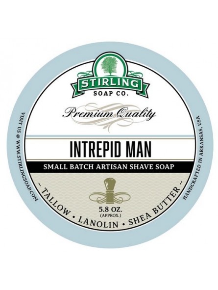 Stirling Soap Co Shaving Soap Intrepid Man 170ml