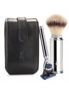 Mühle Travel Shaving Set Shaving Brush & Fusion Razor