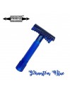 Maquinilla de Afeitar Clásica Slant Phantom Azul Phoenix Artisan Accoutrements
