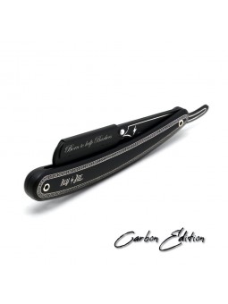Hey Joe Carbon Edition Premium Classic Razor Silver