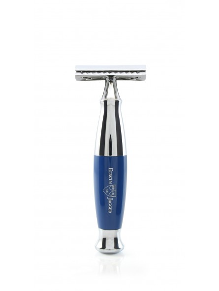 Edwin Jagger Chrome Safety Razor Blue