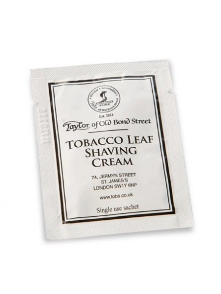 Taylor Of Old Bond Street Tobacco Leaf Shaving Cream Sample 5ml