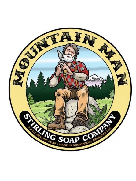 Stirling Soap Co Shaving Soap Mountain Man 170ml