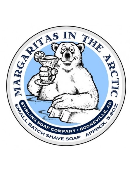Stirling Soap Co Margaritas in The Artic Shaving Soap 170ml