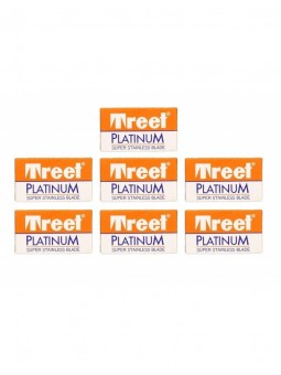 70 Double Edge Blades Treet Platinum Super Stainless