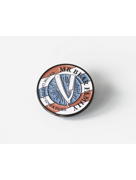 Mr Bear Family Barber Pin